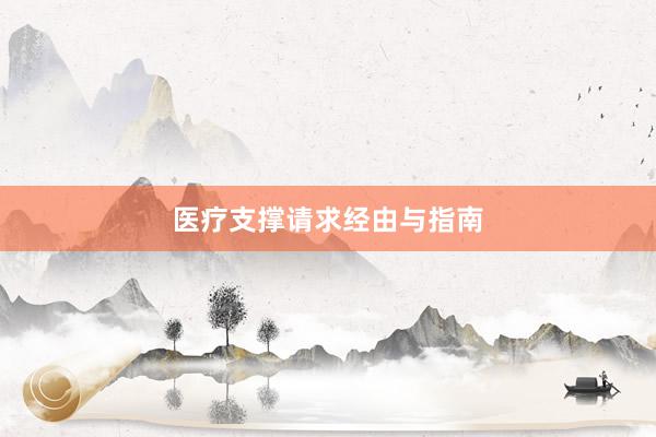 医疗支撑请求经由与指南